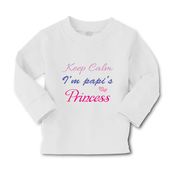 Baby Clothes Keep Calm I'M Papi's Princess Boy & Girl Clothes Cotton - Cute Rascals