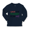 Baby Clothes Save The Planet for Me Planets Space Boy & Girl Clothes Cotton