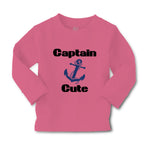 Baby Clothes Captain Cute Anchor Nautical Sailing Boy & Girl Clothes Cotton - Cute Rascals