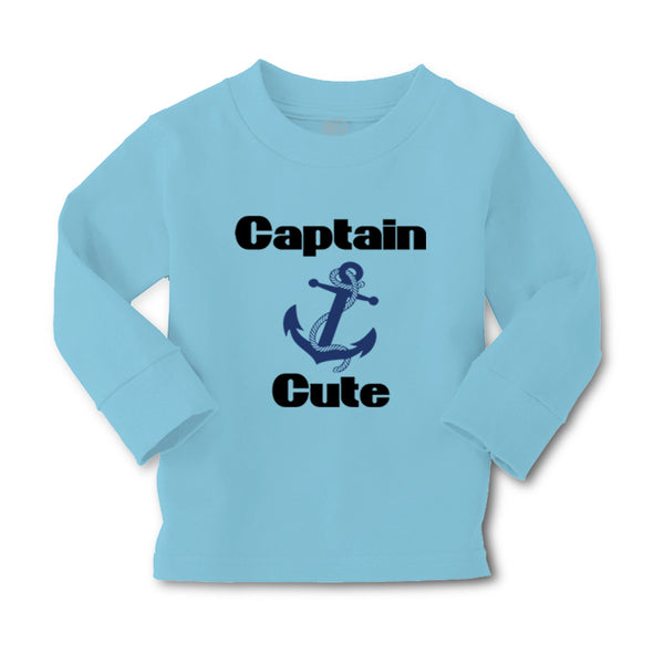 Baby Clothes Captain Cute Anchor Nautical Sailing Boy & Girl Clothes Cotton - Cute Rascals