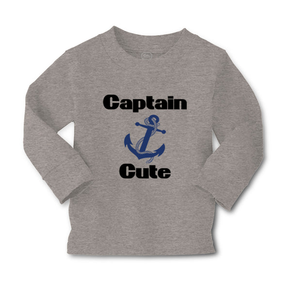 Baby Clothes Captain Cute Anchor Nautical Sailing Boy & Girl Clothes Cotton - Cute Rascals