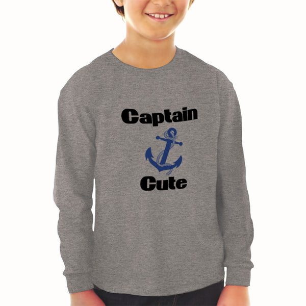 Baby Clothes Captain Cute Anchor Nautical Sailing Boy & Girl Clothes Cotton - Cute Rascals