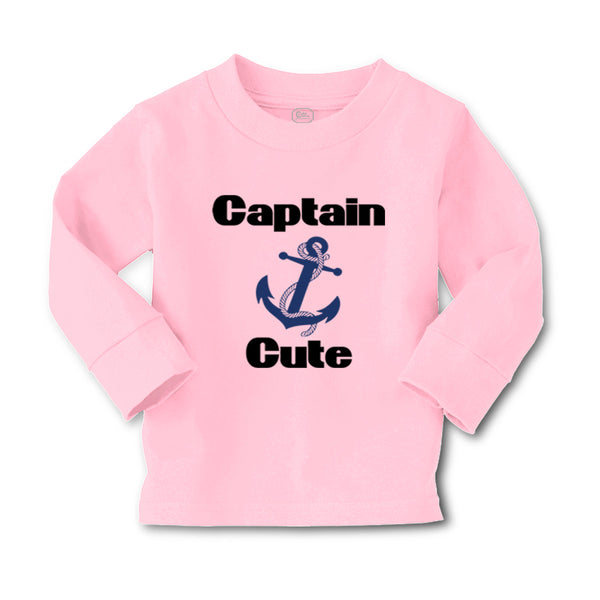 Baby Clothes Captain Cute Anchor Nautical Sailing Boy & Girl Clothes Cotton - Cute Rascals