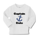 Baby Clothes Captain Cute Anchor Nautical Sailing Boy & Girl Clothes Cotton - Cute Rascals