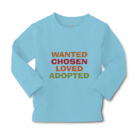 Baby Clothes Wanted Chosen Loved Adopted Funny Humor Boy & Girl Clothes Cotton - Cute Rascals