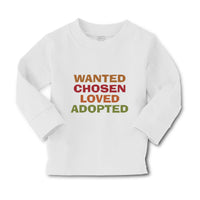 Baby Clothes Wanted Chosen Loved Adopted Funny Humor Boy & Girl Clothes Cotton - Cute Rascals