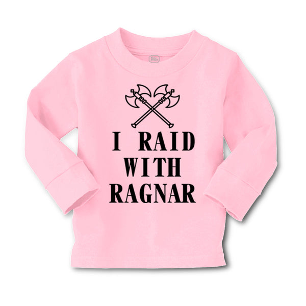 Baby Clothes I Raid with Ragnar Vikings Funny Humor Boy & Girl Clothes Cotton - Cute Rascals