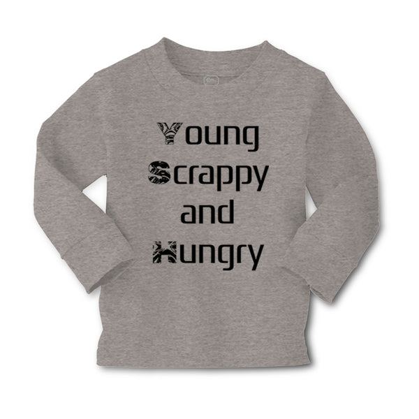 Baby Clothes Young Scrappy and Hungry Funny Humor Boy & Girl Clothes Cotton - Cute Rascals