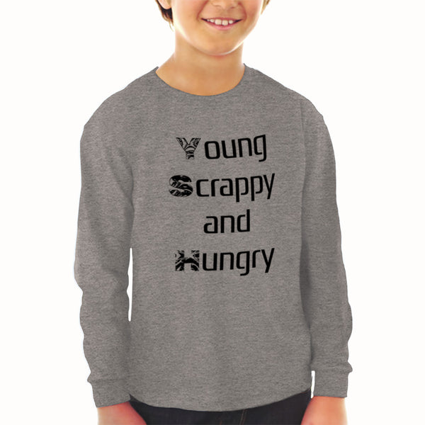 Baby Clothes Young Scrappy and Hungry Funny Humor Boy & Girl Clothes Cotton - Cute Rascals