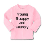 Baby Clothes Young Scrappy and Hungry Funny Humor Boy & Girl Clothes Cotton - Cute Rascals