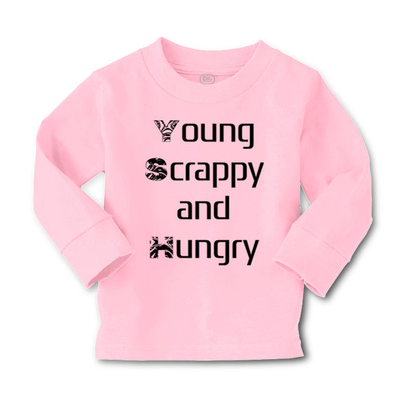 Baby Clothes Young Scrappy and Hungry Funny Humor Boy & Girl Clothes Cotton - Cute Rascals