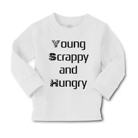 Baby Clothes Young Scrappy and Hungry Funny Humor Boy & Girl Clothes Cotton - Cute Rascals