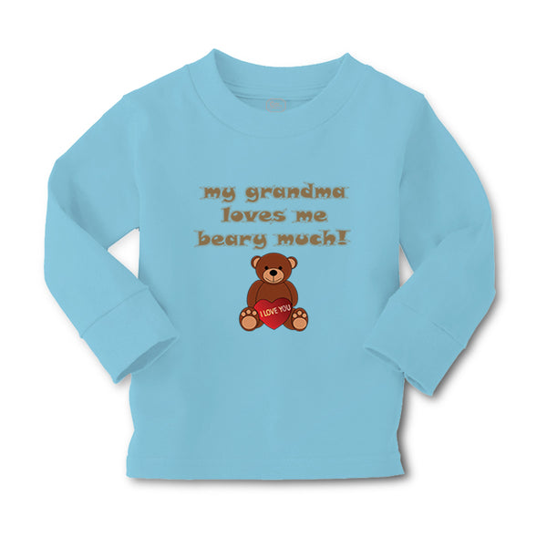 Baby Clothes My Grandma Loves Me Beary Much! Grandmother Grandma Cotton - Cute Rascals