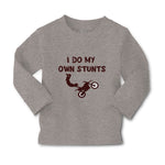 Baby Clothes I Do My Own Stunts Style B Funny Humor Boy & Girl Clothes Cotton - Cute Rascals