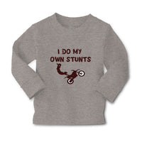 Baby Clothes I Do My Own Stunts Style B Funny Humor Boy & Girl Clothes Cotton - Cute Rascals