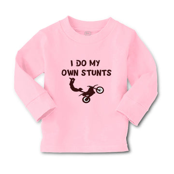 Baby Clothes I Do My Own Stunts Style B Funny Humor Boy & Girl Clothes Cotton