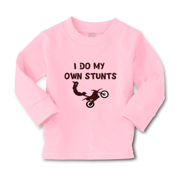 Baby Clothes I Do My Own Stunts Style B Funny Humor Boy & Girl Clothes Cotton - Cute Rascals