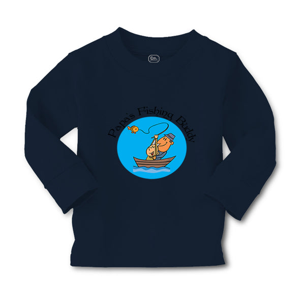 Baby Clothes Papa's Fishing Buddy Fisherman Dad Father's Day Boy & Girl Clothes - Cute Rascals