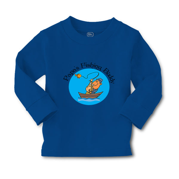 Baby Clothes Papa's Fishing Buddy Fisherman Dad Father's Day Boy & Girl Clothes - Cute Rascals