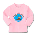 Baby Clothes Papa's Fishing Buddy Fisherman Dad Father's Day Boy & Girl Clothes - Cute Rascals