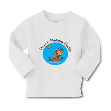 Baby Clothes Papa's Fishing Buddy Fisherman Dad Father's Day Boy & Girl Clothes