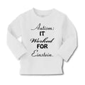 Baby Clothes Autism: It Worked for Einstein Style A Autistic Puzzle Cotton