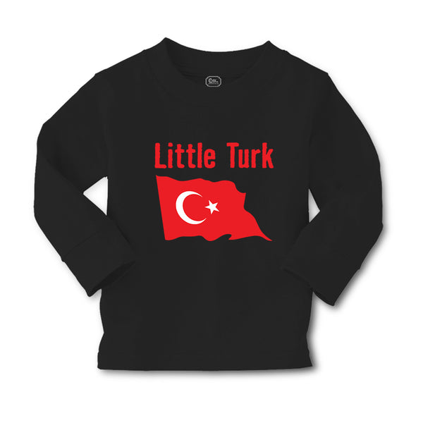 Baby Clothes Little Turk Turkish Flag Countries Little Boy & Girl Clothes Cotton - Cute Rascals