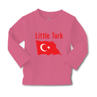 Baby Clothes Little Turk Turkish Flag Countries Little Boy & Girl Clothes Cotton - Cute Rascals