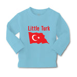 Baby Clothes Little Turk Turkish Flag Countries Little Boy & Girl Clothes Cotton - Cute Rascals