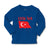 Baby Clothes Little Turk Turkish Flag Countries Little Boy & Girl Clothes Cotton - Cute Rascals