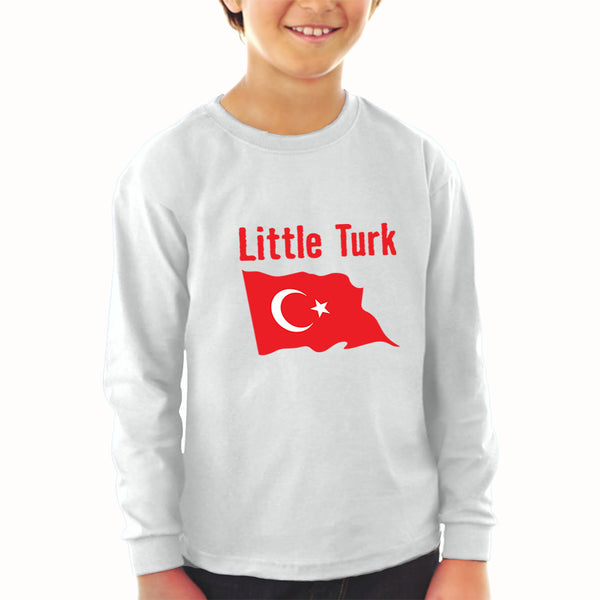 Baby Clothes Little Turk Turkish Flag Countries Little Boy & Girl Clothes Cotton - Cute Rascals