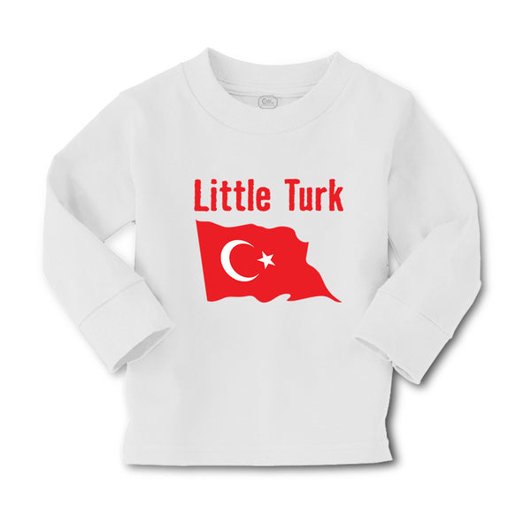 Baby Clothes Little Turk Turkish Flag Countries Little Boy & Girl Clothes Cotton - Cute Rascals