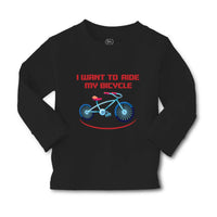 Baby Clothes I Want to Ride My Bicycle Cycling Biking Boy & Girl Clothes Cotton - Cute Rascals