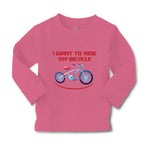 Baby Clothes I Want to Ride My Bicycle Cycling Biking Boy & Girl Clothes Cotton - Cute Rascals