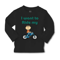 Baby Clothes I Want to Ride My Bike Boy & Girl Clothes Cotton - Cute Rascals