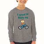 Baby Clothes I Want to Ride My Bike Boy & Girl Clothes Cotton - Cute Rascals