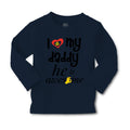 Baby Clothes I Love My Daddy He Is Awesome Dad Father's Day Boy & Girl Clothes