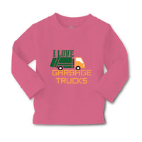 Baby Clothes I Love Garbage Trucks Boy & Girl Clothes Cotton - Cute Rascals