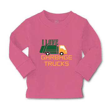 Baby Clothes I Love Garbage Trucks Boy & Girl Clothes Cotton