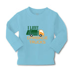 Baby Clothes I Love Garbage Trucks Boy & Girl Clothes Cotton - Cute Rascals