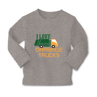 Baby Clothes I Love Garbage Trucks Boy & Girl Clothes Cotton - Cute Rascals