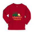 Baby Clothes I Love Garbage Trucks Boy & Girl Clothes Cotton