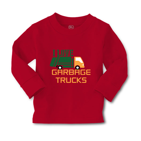 Baby Clothes I Love Garbage Trucks Boy & Girl Clothes Cotton - Cute Rascals