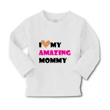 Baby Clothes I Love My Amazing Mommy Funny Boy & Girl Clothes Cotton