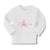 Baby Clothes Paris Eiffel Tower Pink Alphabet & Monograms Love Cotton - Cute Rascals