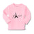 Baby Clothes Paris Eiffel Tower Black Alphabet & Monograms Love Cotton - Cute Rascals