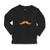 Baby Clothes Orange Mustache Funny & Novelty Novelty Boy & Girl Clothes Cotton - Cute Rascals