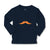 Baby Clothes Orange Mustache Funny & Novelty Novelty Boy & Girl Clothes Cotton - Cute Rascals