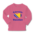 Baby Clothes Adorable Bosnian Bosnia Herzegovina Countries Adorable Cotton