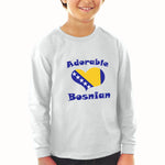 Baby Clothes Adorable Bosnian Bosnia Herzegovina Countries Adorable Cotton - Cute Rascals